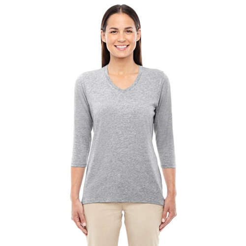 Women's Perfect Fit™ Bracelet-Length V-Neck Top Thumbnail