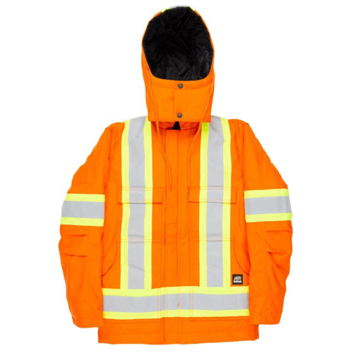 Safety Striped Arctic Insulated Chore Coat Thumbnail