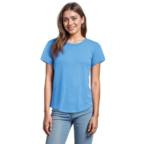 ALLMADE® WOMEN'S RELAXED TRI-BLEND SCOOP NECK TEE Thumbnail