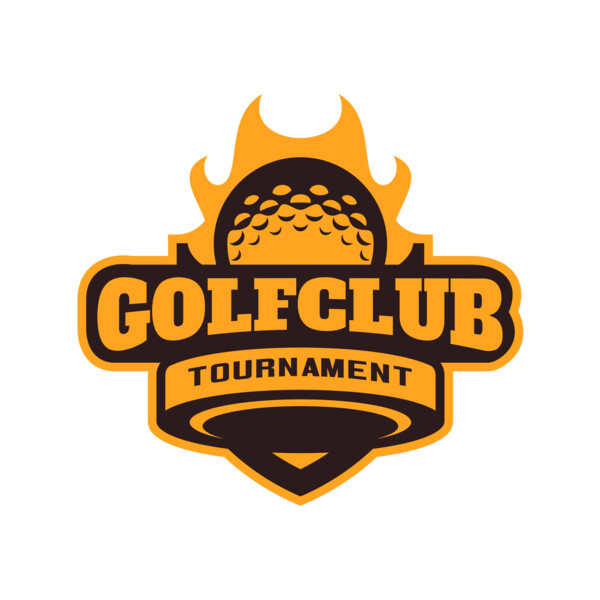 Golf Club Tournament logo template 04 Thumbnail