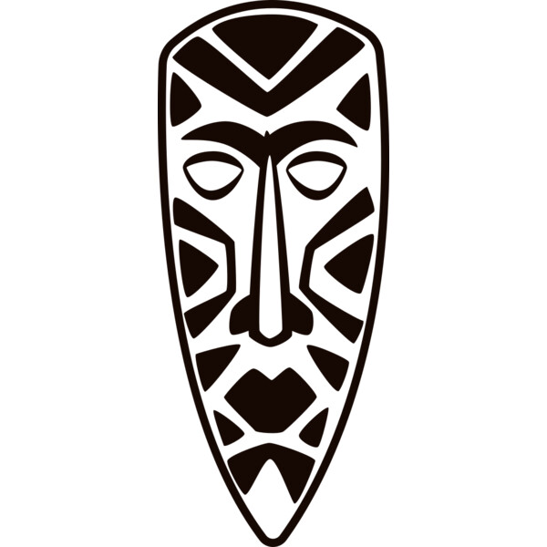 Polynesian Tribal Mask Thumbnail