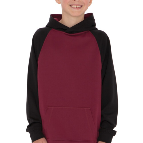 ATC Game Day Polyester Fleece Youth Two-Tone Hooded Sweatshirt Thumbnail