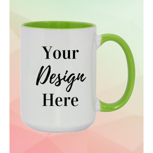 15oz Coyote's Two tone Ceramic Mug Thumbnail