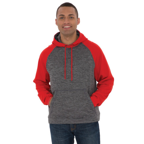 ATC Dynamic Heather Fleece Two-Tone Hooded Sweatshirt Thumbnail