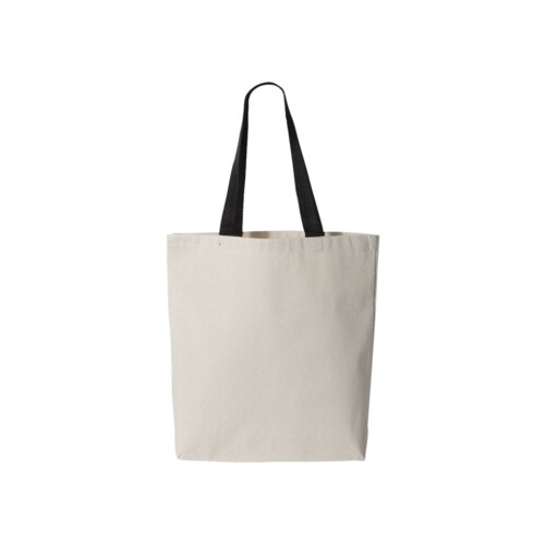 Two-Tone Handle Canvas Tote – 11L Capacity Thumbnail