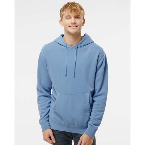 Heavyweight Pigment-Dyed Hooded Fleece Sweatshirt Thumbnail
