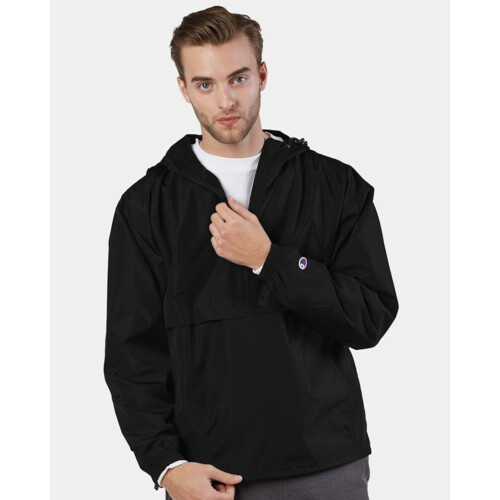 Windbreaker Lightweight Packable Quarter-Zip Jacket Thumbnail