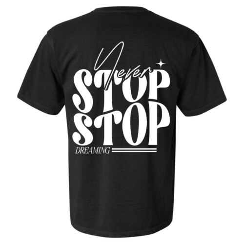 Never Stop - Garment-Dyed Heavyweight T-Shirt Thumbnail