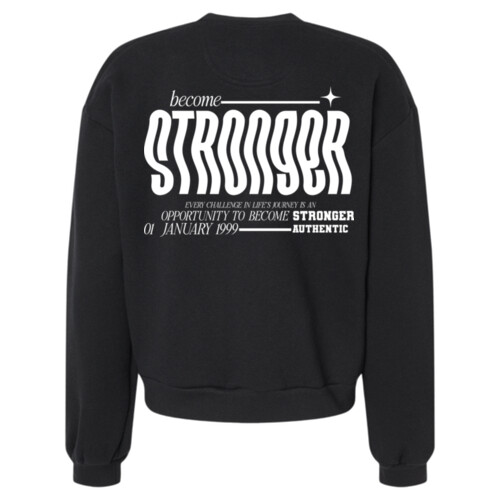 Become Stronger - ReFlex Women's Fleece Crewneck Sweatshirt Thumbnail