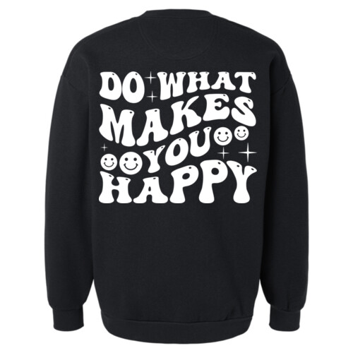 Makes You Happy - ReFlex Fleece Crewneck Sweatshirt Thumbnail
