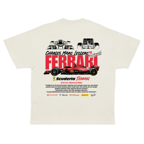 Mamma Mia Tifosi - Unisex Super Heavy Oversized Tee Thumbnail