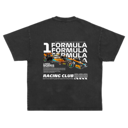 Side 2 Side Lando - Unisex Super Heavy Oversized Tee Thumbnail