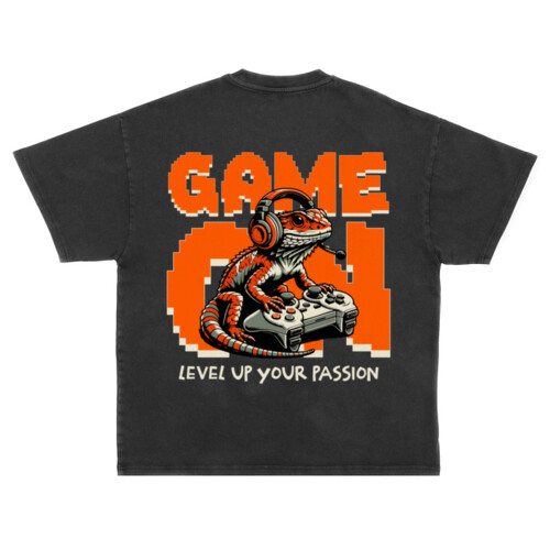 Game On - Unisex Super Heavy Oversized Tee Thumbnail