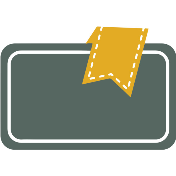 Tab Ribbon Border (0085) Thumbnail