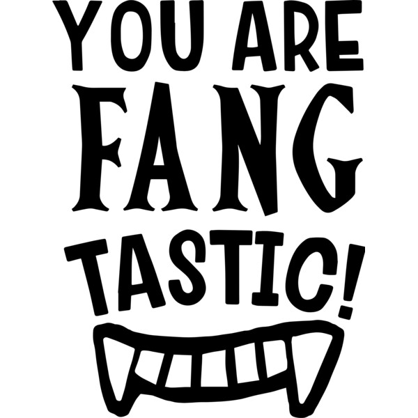 You are fangtastic Thumbnail