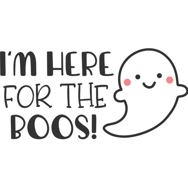 Here For The Boos Cute (0957) Thumbnail