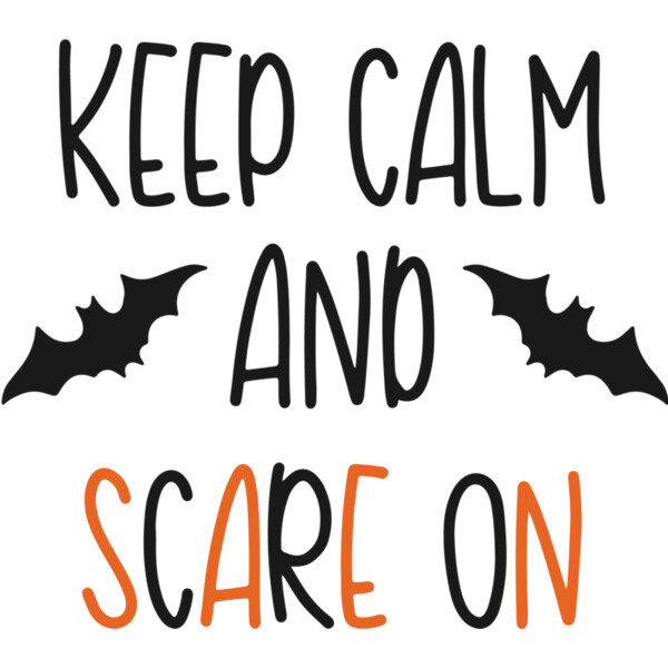Keep Calm And Scare On Thin (1017) Thumbnail