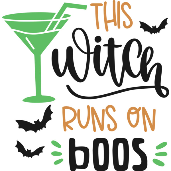 This Witch Runs On Boos (0810) Thumbnail