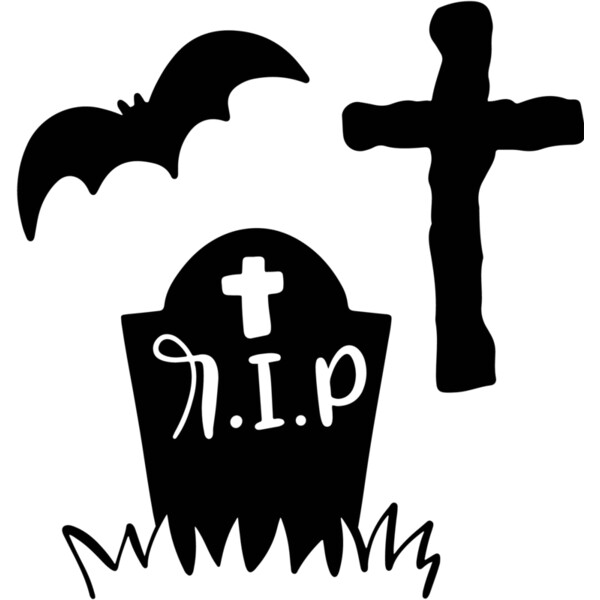 Grave Cross Bat (0878) Thumbnail