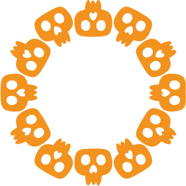 Skulls Border (0919) Thumbnail