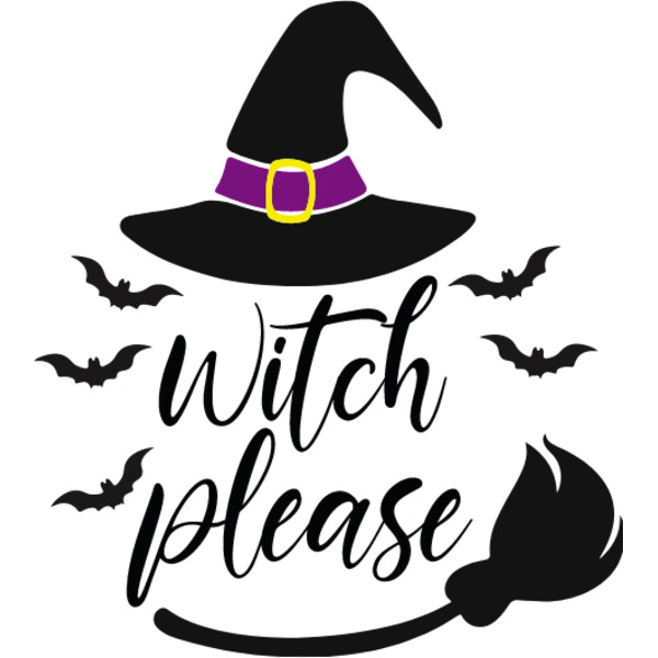 Witch Please Hat (0838) Thumbnail
