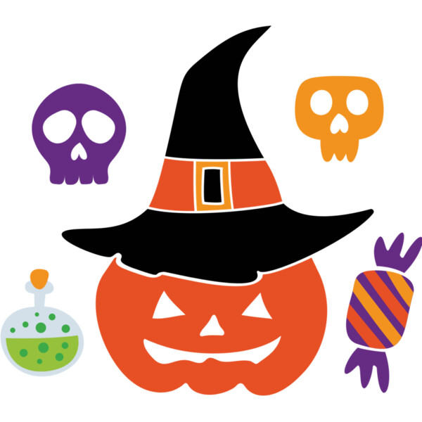 Pumpkin Witch (0892) Thumbnail