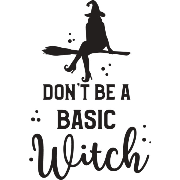 Don't Be A Basic Silhouette (0845) Thumbnail