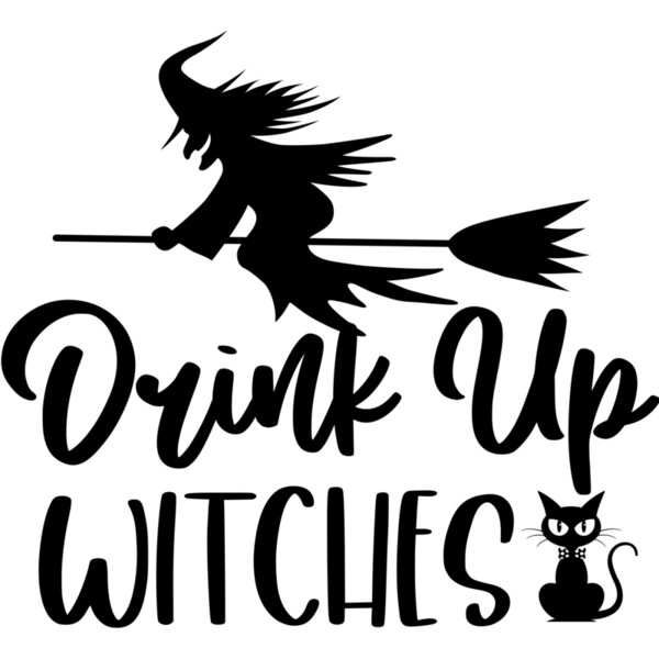 Drink Up Silhouette (0807) Thumbnail