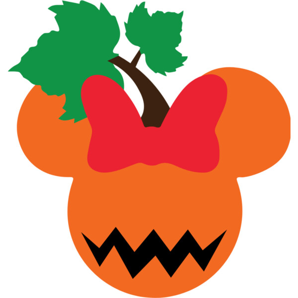 Pumpkin Bow (0916) Thumbnail