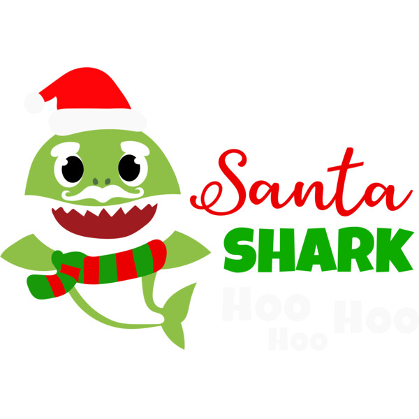 Santa Shark HOO (0453) Thumbnail