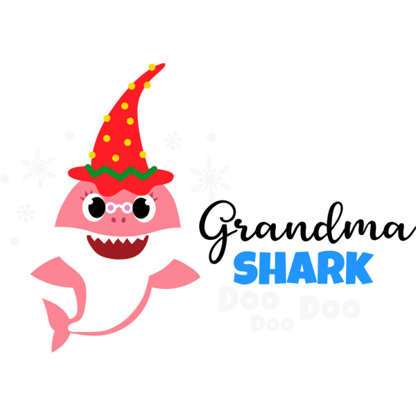 Grandma Shark DOO (0452) Thumbnail
