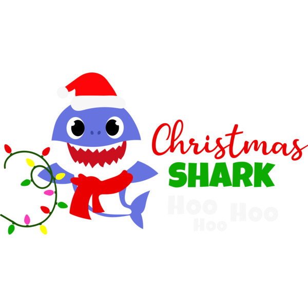 Christmas Shark (0454) Thumbnail