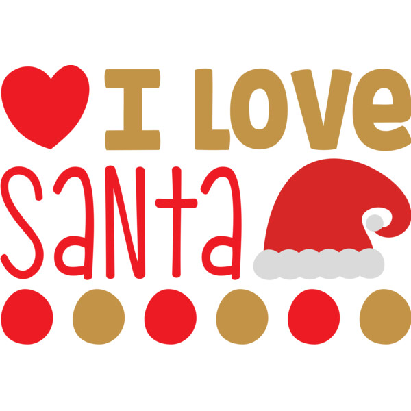 I Love Santa (0676) Thumbnail