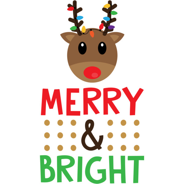 Merry & Bright Deer (0522) Thumbnail