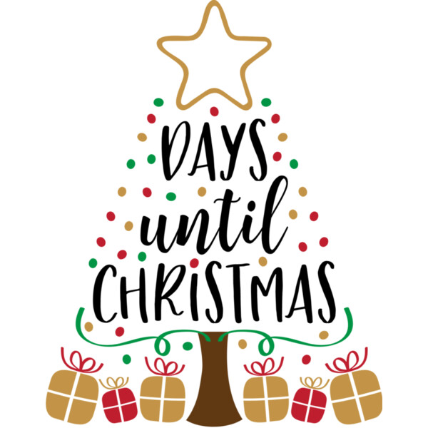 Days Until Christmas Tree (0752) Thumbnail