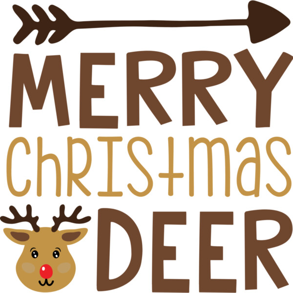 Merry Xmas Deer (0738) Thumbnail