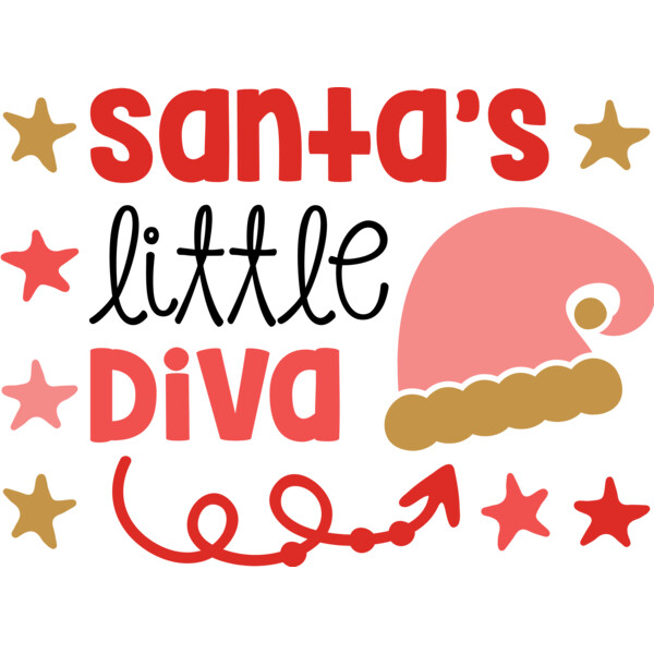Santa's Lil' Diva (0703) Thumbnail