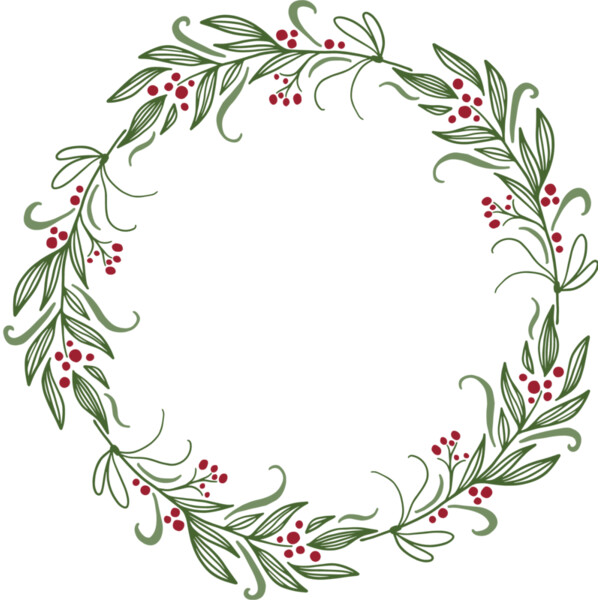 Mistletoe Wreath (0538) Thumbnail