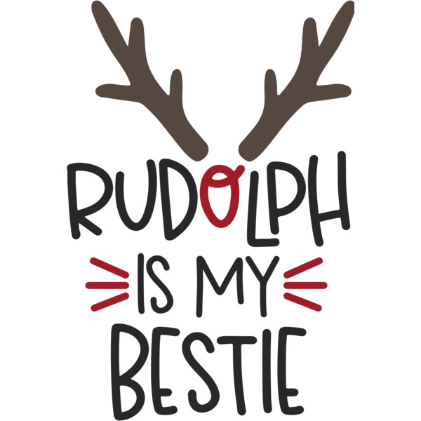 Rudolph Is My Bestie (0656) Thumbnail