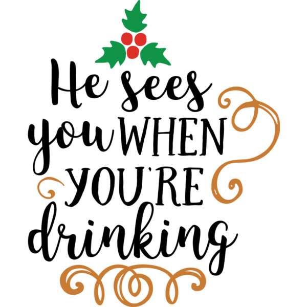He Sees When You're Drinking (0596) Thumbnail