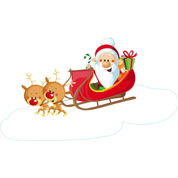 Santa's Sleigh Snow (0549)  Thumbnail