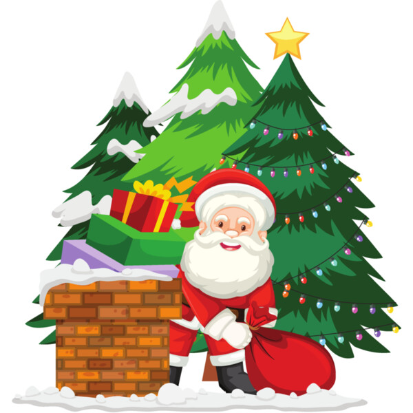 Santa Scene (0529) Thumbnail