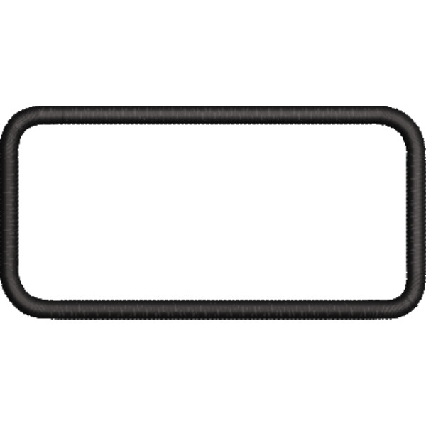 4 x 2 Round Corner Patch (0370) Thumbnail