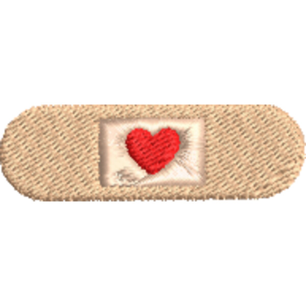 Heart Bandage (0348) Thumbnail