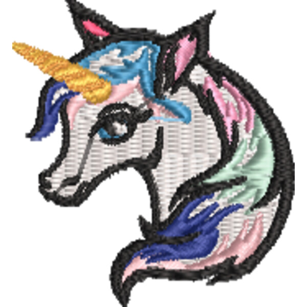 Cute Unicorn Patch (0402) Thumbnail