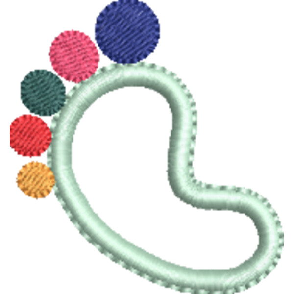 Feet Outline (0233) Thumbnail