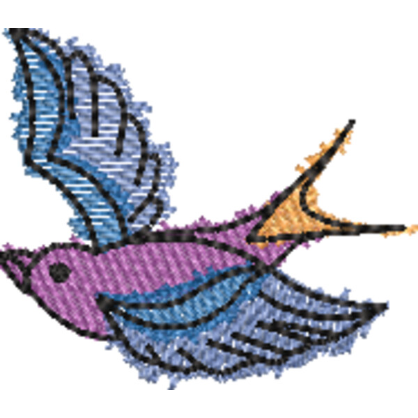 Coloured Sparrow (0301) Thumbnail