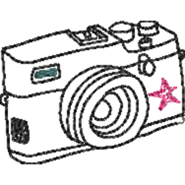 Camera Line Art (0299) Thumbnail