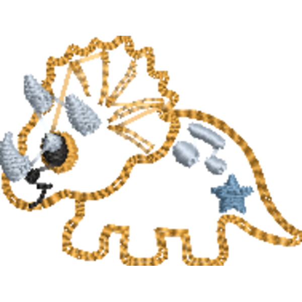 Cute Triceratops (0242) Thumbnail