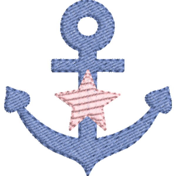 Anchor with Star (0271) Thumbnail
